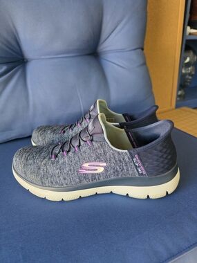 Skechers Slip‑Ins Air Cooled Memory Foam Shoes Women’s 8 Hands Free